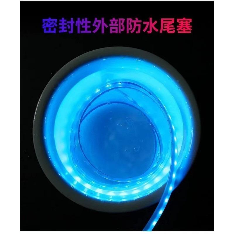 【流光跑馬燈】引擎蓋燈條 流水日行燈 可變色 可關閉 流線設計 多模式燈效 汽車LED 車頭裝飾燈-細節圖5