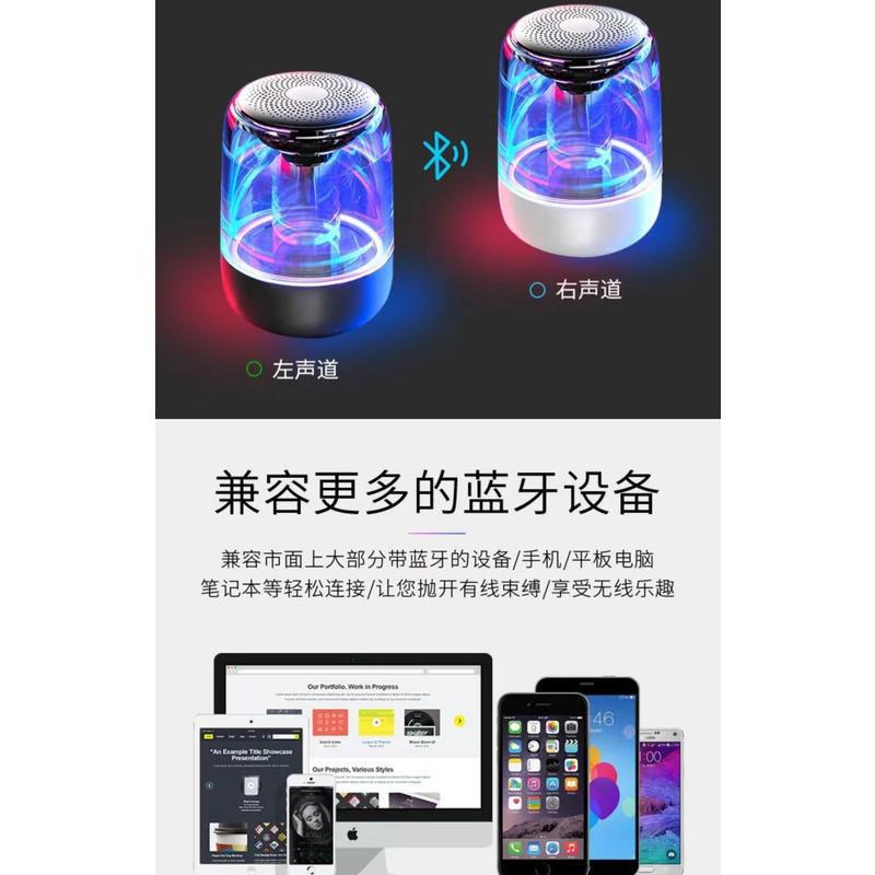 AI智慧無線藍牙音箱低音炮家用音響迷你戶外可擕式語音高音質跨境-細節圖8