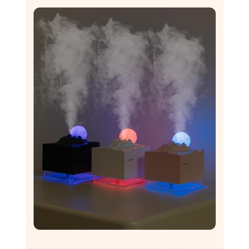 噴霧香薰機 月球造型加濕器 氛圍燈 噴霧機 水氧機 薰香機 噴霧器 夜燈 擴香機 精油噴霧器 USB加濕器 空氣加濕機-細節圖3