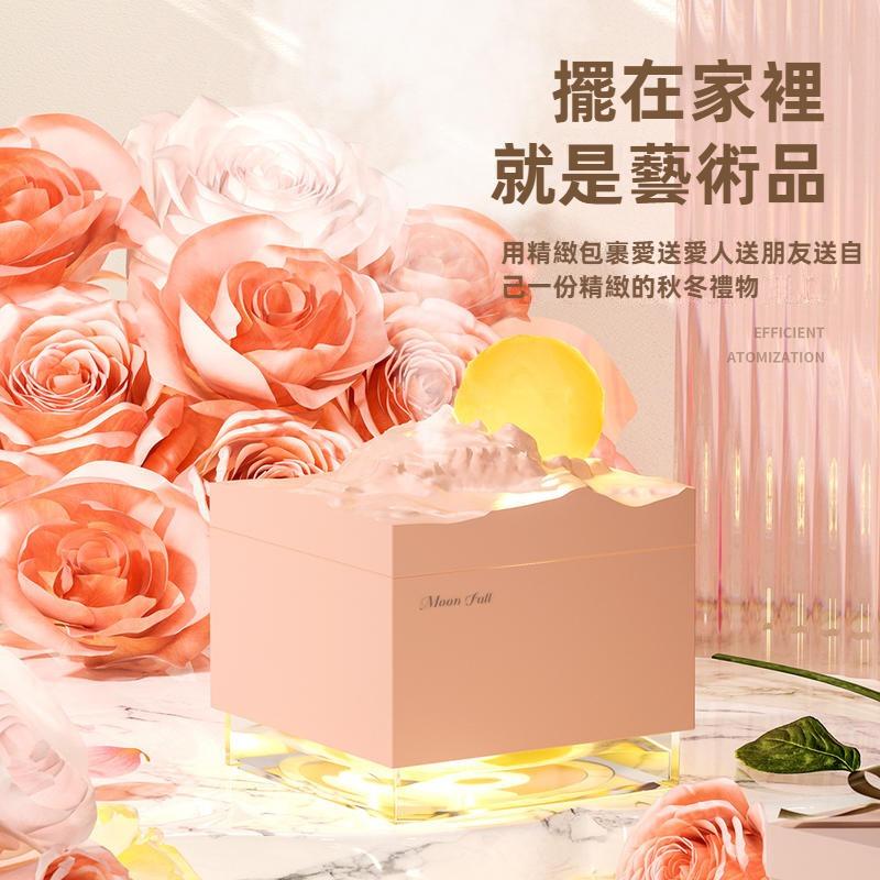 噴霧香薰機 月球造型加濕器 氛圍燈 噴霧機 水氧機 薰香機 噴霧器 夜燈 擴香機 精油噴霧器 USB加濕器 空氣加濕機-細節圖7