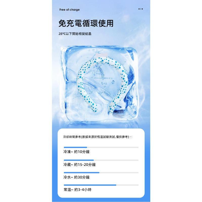 🔥抖音爆款🔥 夏季降溫冰圈 掛脖冰環 涼感項圈 戶外降溫神器 冰涼頸圈  PCM冰涼脖頸環項圈 降溫圈 夏日必備-細節圖6