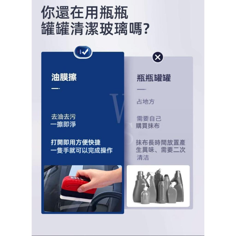 汽車油膜擦 開蓋一按即用 去油膜神器 油膜清潔刷 汽車清潔刷 玻璃油膜擦 油膜清潔擦 車窗清潔神器 汽車玻璃清潔擦-細節圖8