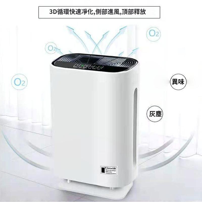 空氣清淨機 UV紫外線殺菌 負離子除臭 空氣淨化器 適用9坪內 PM2.5強效濾除 室內除甲醛 除煙除塵-細節圖7