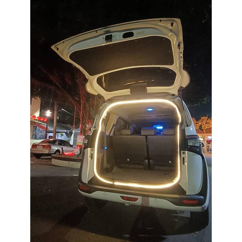 [流水款] 豐田SIENTA後備箱燈條 DIY簡易安裝 防水 LED氛圍燈條 SIENTA尾箱燈 SIENTA氛圍燈條-細節圖2