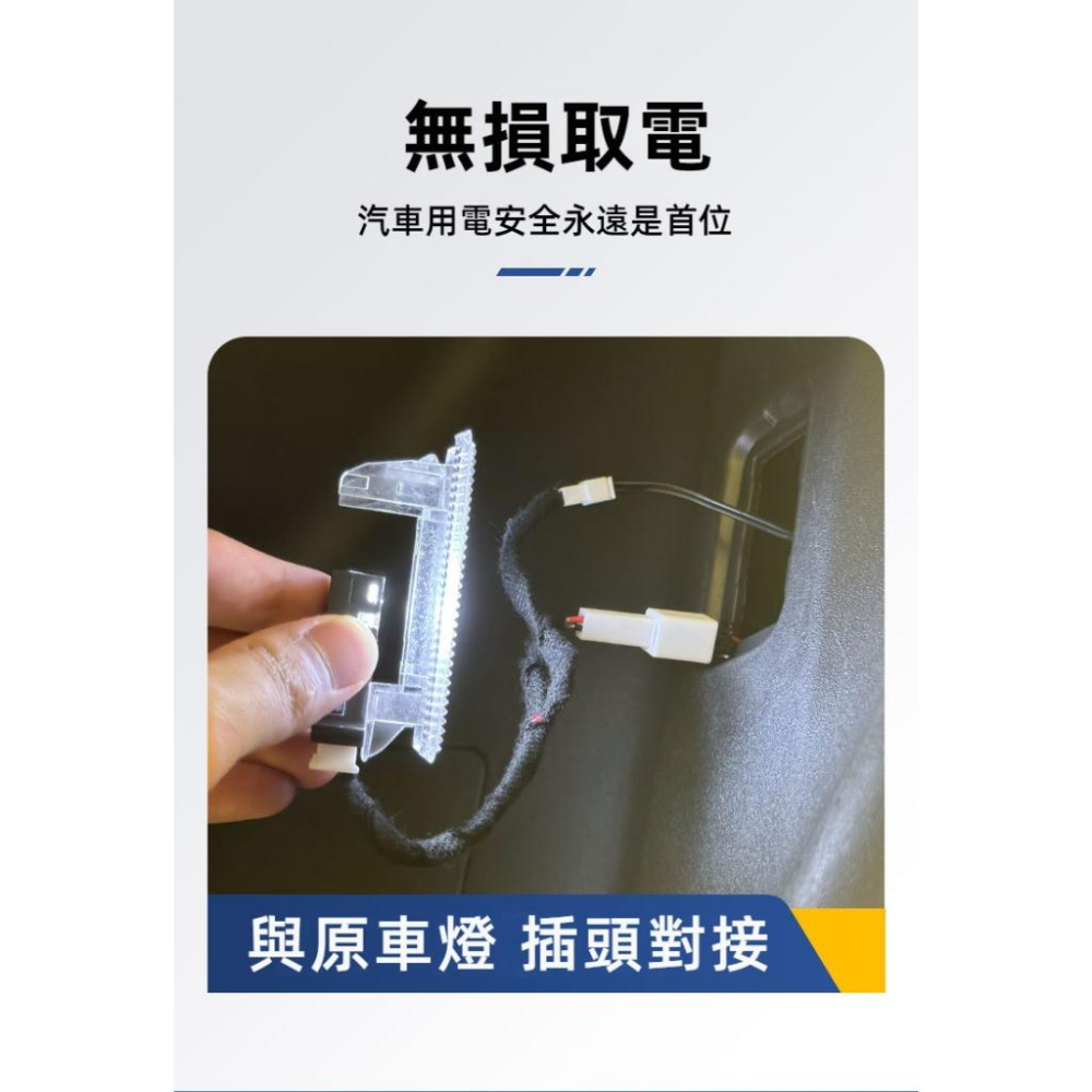Yaris Cross後備箱燈條 DIY快速安裝 後車箱夜間照明 露營氛圍神器 汽車燈條 後車廂燈條 Yaris燈條-細節圖5