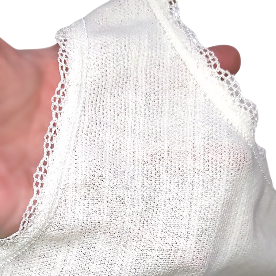 日本製 強撚女背心 內襯衣100%純棉背心 日本涼衣 柔軟透氣清爽-細節圖5