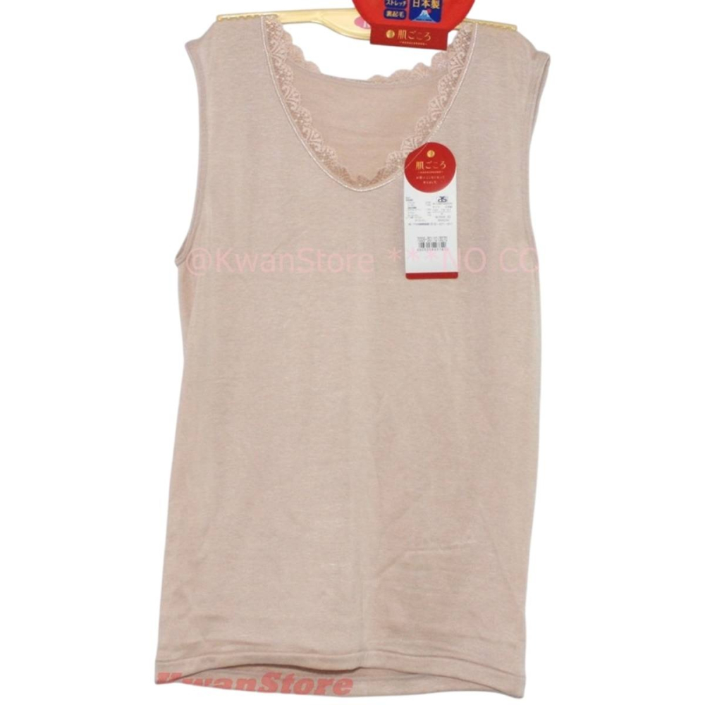 [早鳥促銷]日本製 東洋紡 女衛生衣背心 發熱衣背心 吸濕發熱 發熱背心 保暖背心-細節圖5