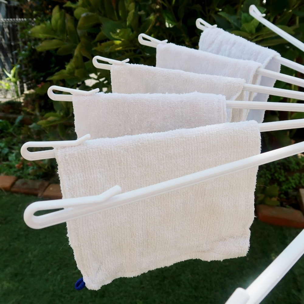 日本製 小久保 傘型衣架 傘狀曬衣架 可折疊曬衣架 毛巾架~收納起來不占空間~20個曬衣夾-細節圖3