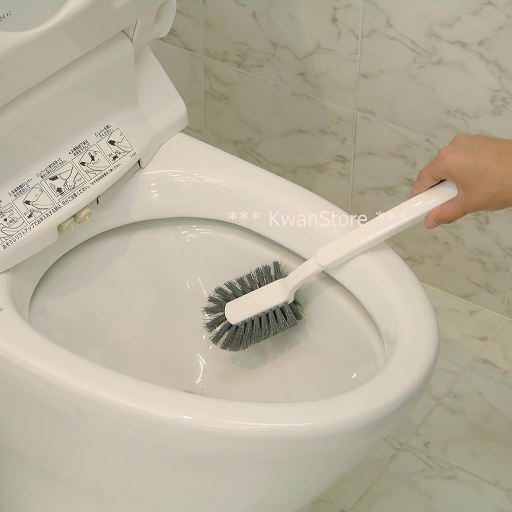 ［限時優惠］日本製 日本大廠東和~馬桶刷白色 刷毛耐用耐藥性 薄型設計易深入清潔-細節圖2