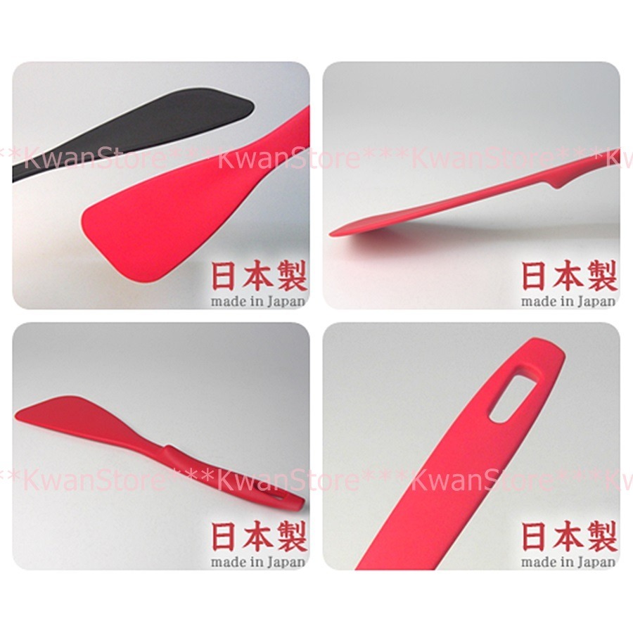 [Home Chef]日本耐熱鍋鏟 斜口鍋鏟 不沾鍋琺瑯鍋鍋鏟 R/OR/Y/BK-細節圖3