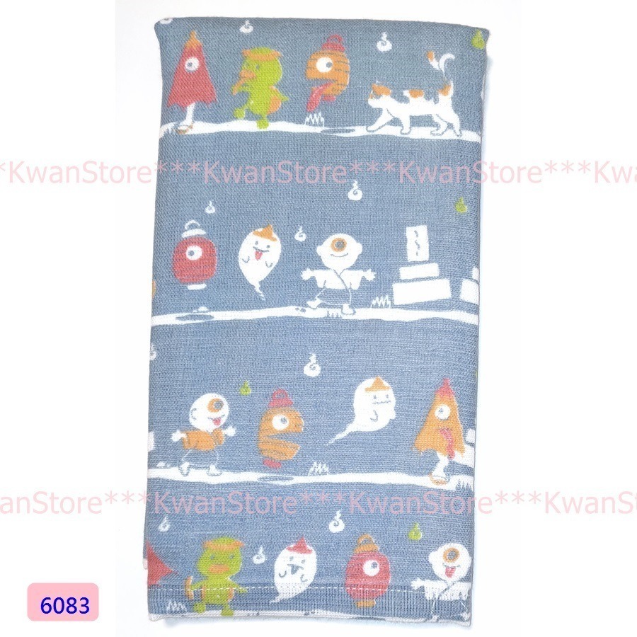 (90cm)日本製 和風麻紗毛巾 優質設計獎 嬰兒毛巾 長毛巾 100%純棉-細節圖2