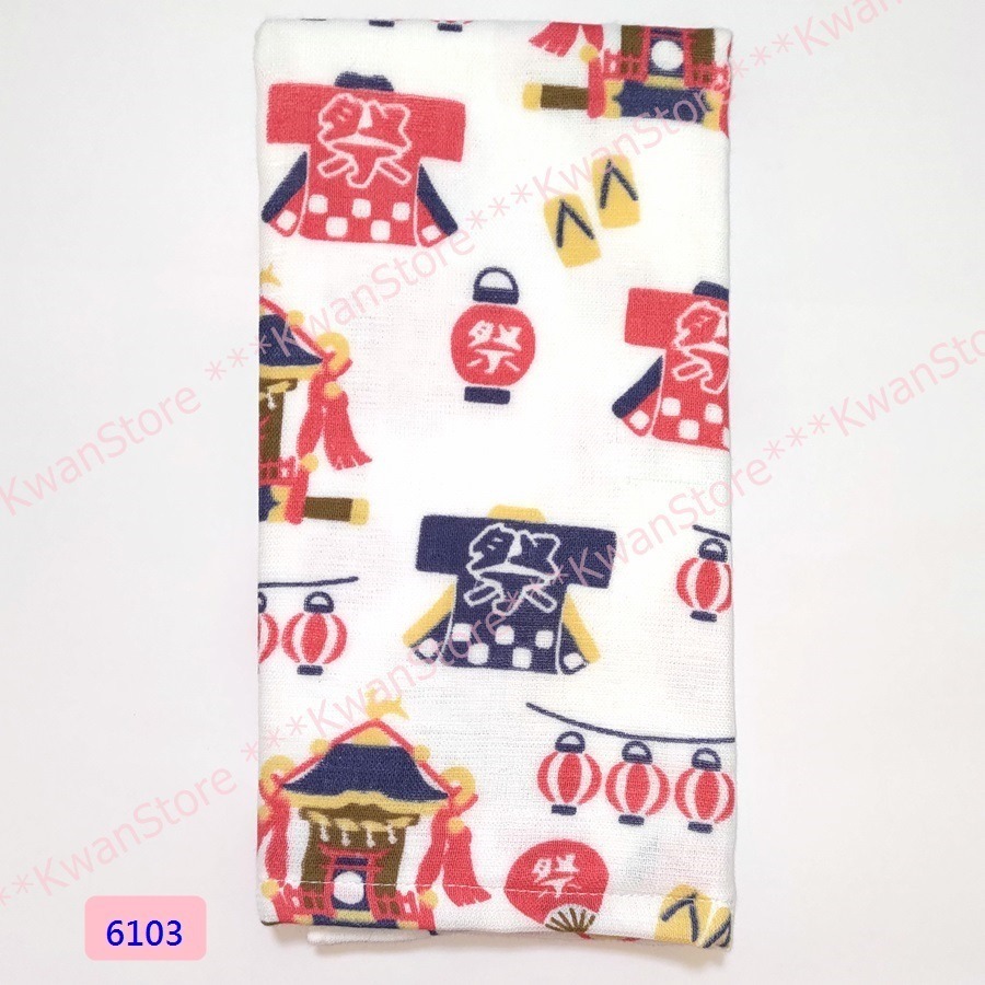 (90cm)日本製 和風麻紗毛巾 優質設計獎 嬰兒毛巾 長毛巾 手巾 100%純棉-細節圖3