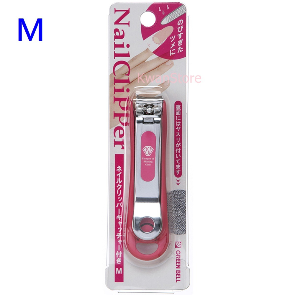 日本製 Green Bell 綠鐘 不銹鋼指甲剪 職人專業指甲刀-細節圖2