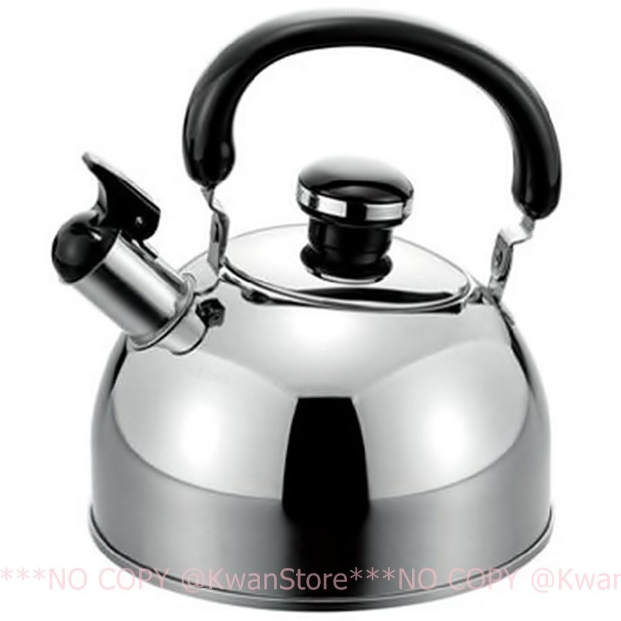 日本製 Miyaco宮崎 輕量型304不鏽鋼笛壺 18-8笛音壺 熱水壺 茶壺 煮水壺 開水壺-細節圖2