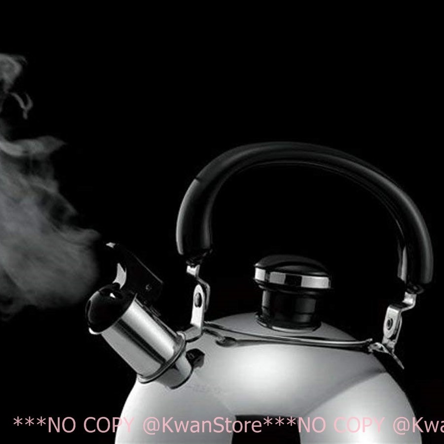 日本製 Miyaco宮崎 輕量型304不鏽鋼笛壺 18-8笛音壺 熱水壺 茶壺 煮水壺 開水壺-細節圖5