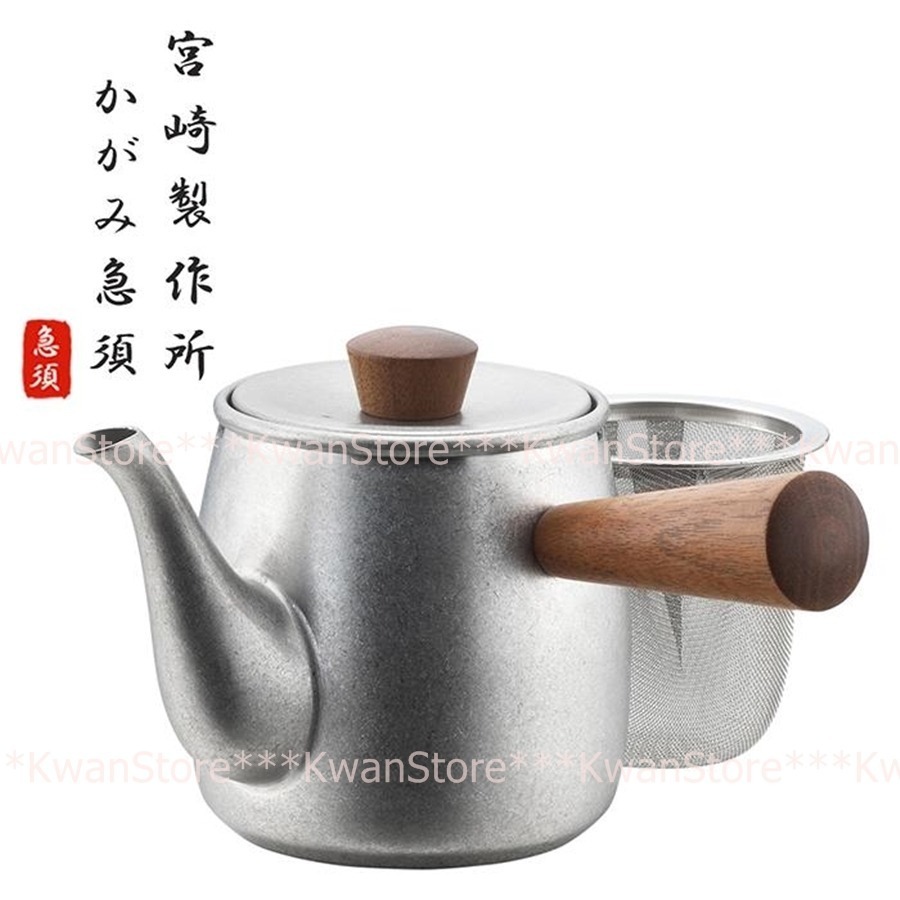 日本製 宮崎 急須壺 日式泡茶壺(附濾網)-規格圖9