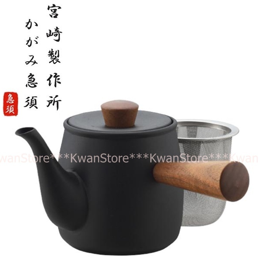 日本製 宮崎 急須壺 日式泡茶壺(附濾網)-規格圖9