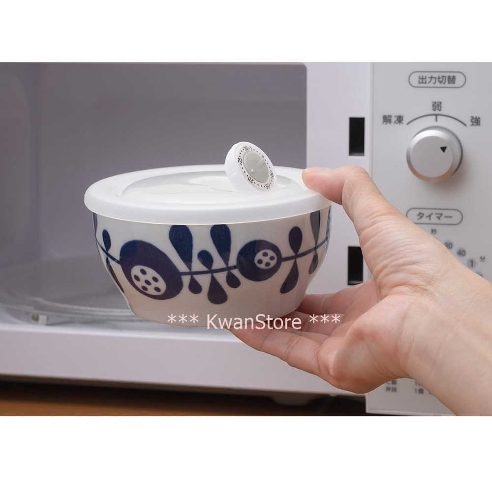 日本製 有田燒 微波保鮮盒 微波密封碗 微波碗 保鮮碗 密封 附蓋密封栓防止漏水異味 可設定保存期限-細節圖2