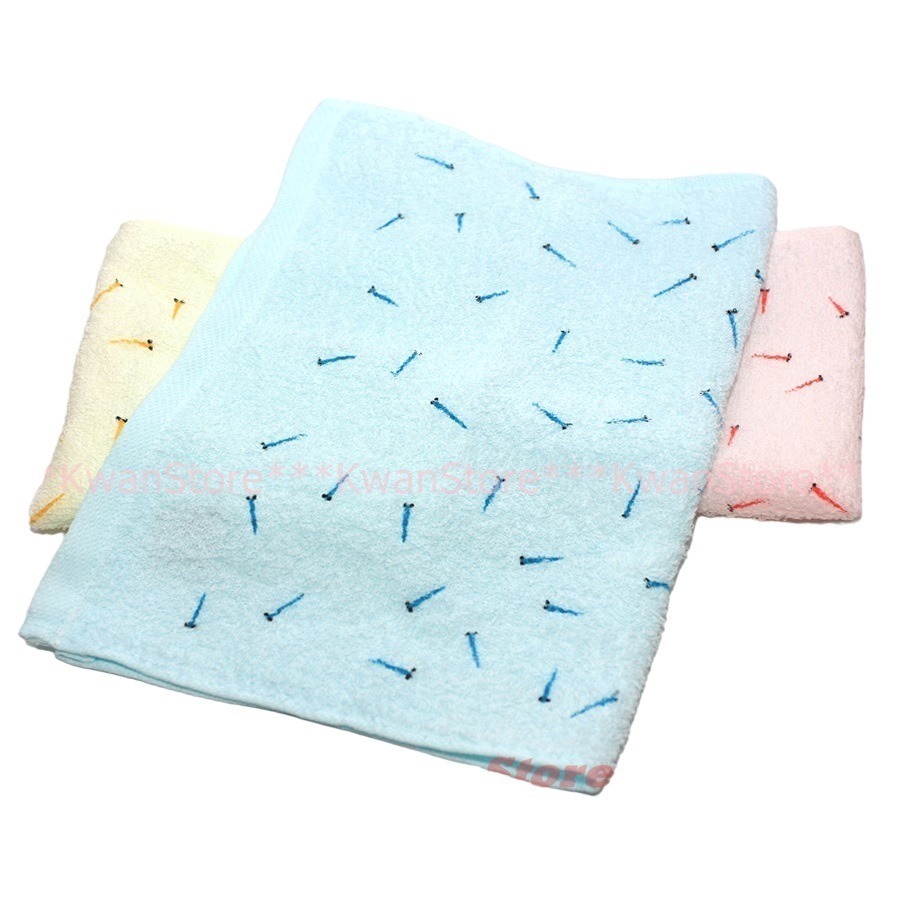 [特價]日本毛巾 泉州方巾 毛巾 浴巾 純棉製造 長毛巾 (彩色魚)-細節圖6