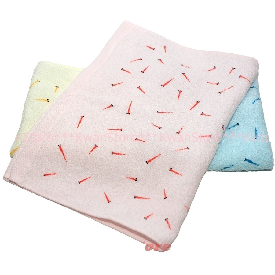 [特價]日本毛巾 泉州方巾 毛巾 浴巾 純棉製造 長毛巾 (彩色魚)-細節圖7