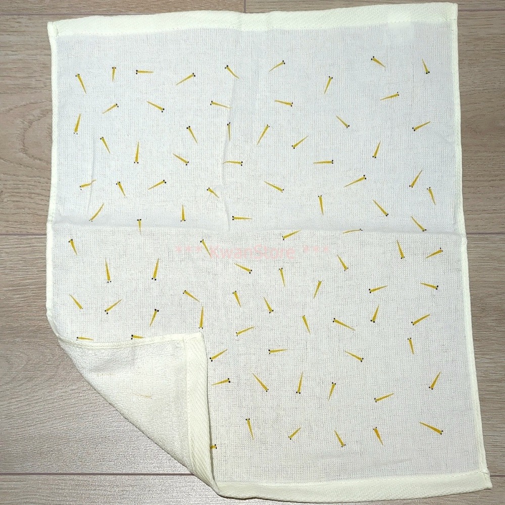 [特價]日本製 毛巾 泉州毛巾 方巾 麻紗毛巾 純棉製造 長毛巾 (小魚)-細節圖6
