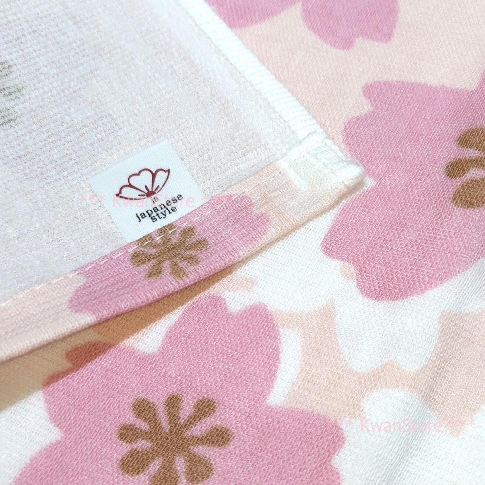 (90cm)日本製 和風麻紗毛巾 優質設計獎 嬰兒毛巾 長毛巾 100%純棉-細節圖2