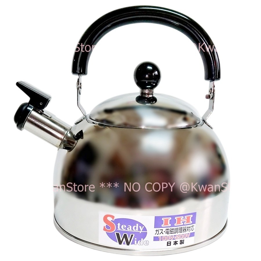 [3.3L~亮面]日本製 IH 304不鏽鋼笛音壺 304不銹鋼笛壺 茶壺 開水壺~電磁爐用-細節圖7