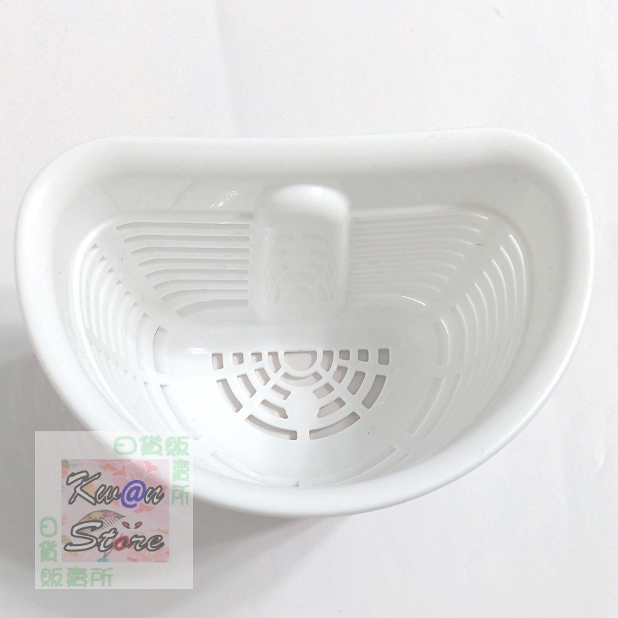 [白色]日本製 Inomata銀離子Ag+吸盤式菜瓜布架 瀝水架 附吸盤 小巧不佔空間-細節圖3