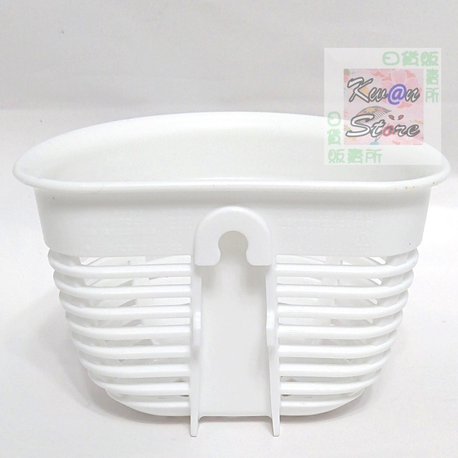 [白色]日本製 Inomata銀離子Ag+吸盤式菜瓜布架 瀝水架 附吸盤 小巧不佔空間-細節圖4