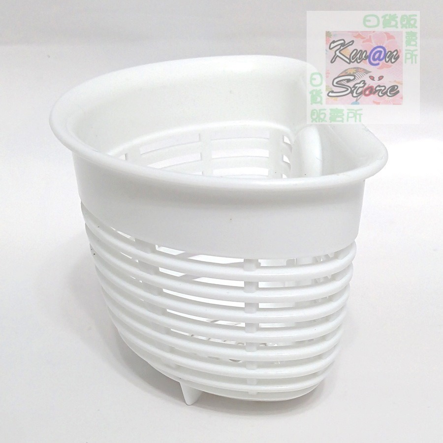 [白色]日本製 Inomata銀離子Ag+吸盤式菜瓜布架 瀝水架 附吸盤 小巧不佔空間-細節圖5