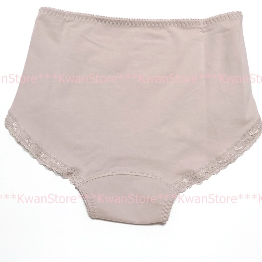 日本進口 AS女內褲 束褲 束腹 腹部加強 中腰~粉紫/米-細節圖7