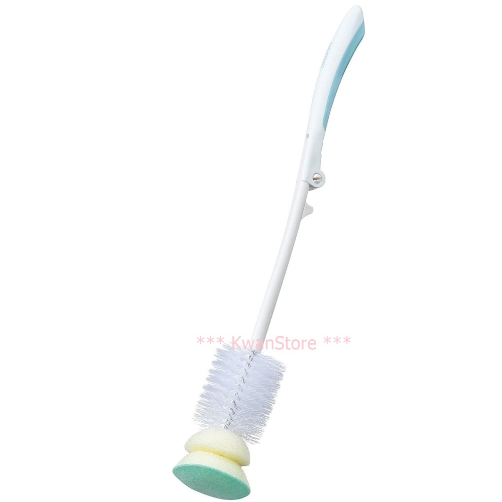 日本製 Mameita 摺疊瓶刷 長刷 保溫瓶刷 杯刷 刷子-細節圖2