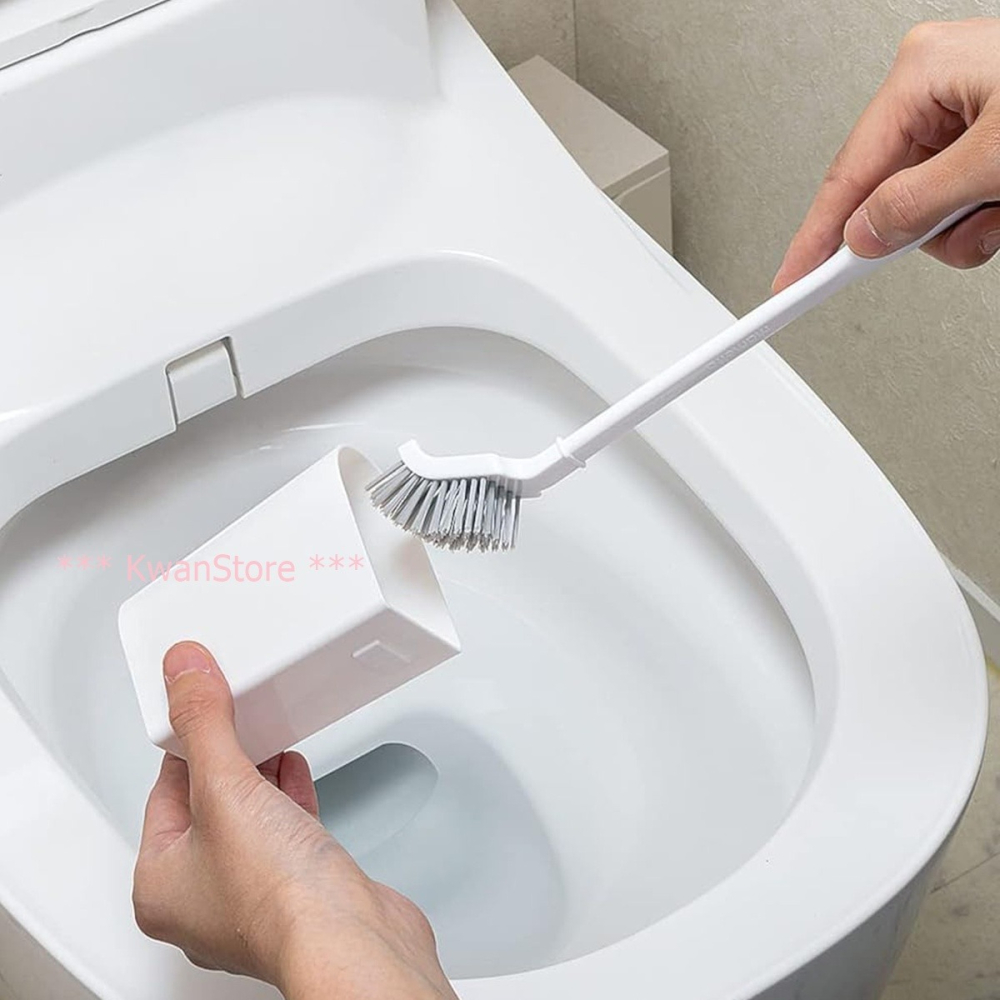 日本製 Mameita 馬桶刷附盒 刷子-細節圖6