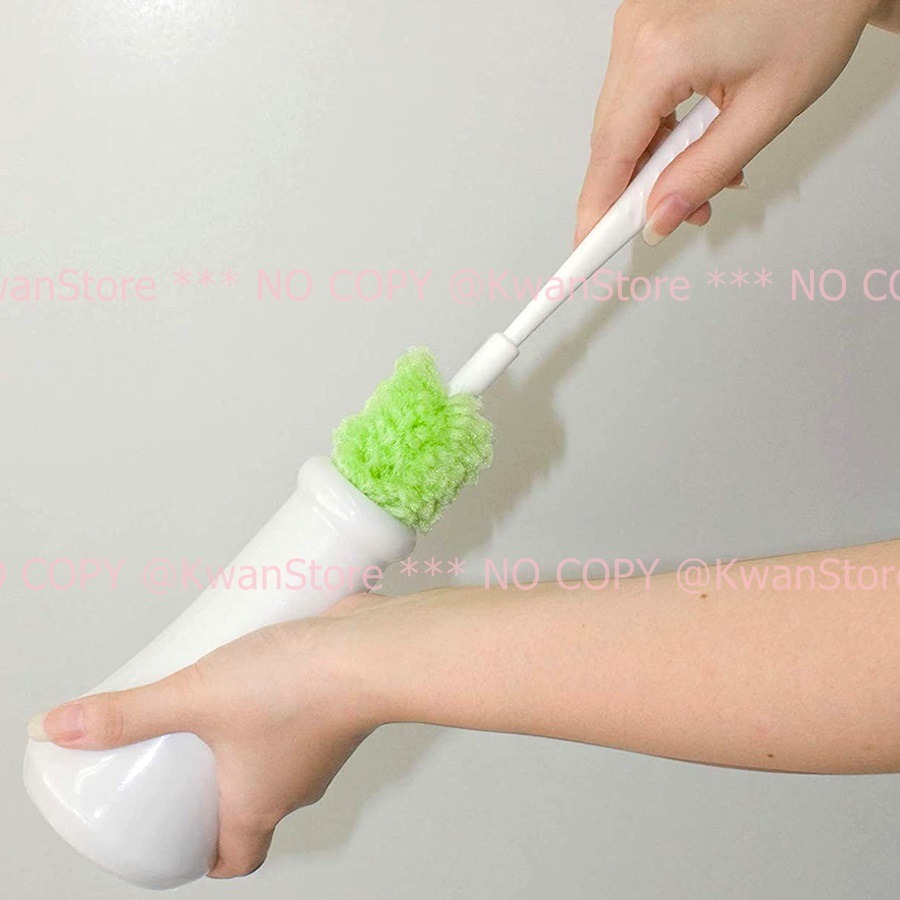 日本製 水壺清潔刷 水瓶瓶刷~可用於 水杯/保溫杯/冷水瓶/馬克杯-細節圖3