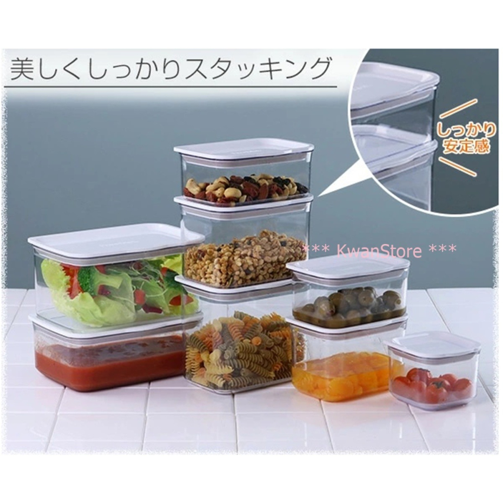 日本製 Takeya 保鮮盒 密封盒~可堆疊 簡單設計-細節圖3