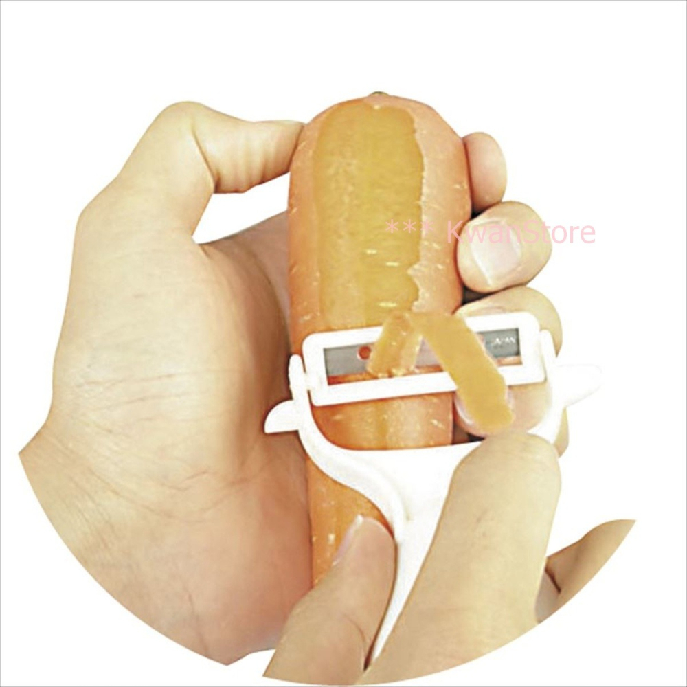 日本製 輕快菜多功能削皮器 削皮刀 一物多用~結合五種功能 去皮/磨泥/剝皮/磨皮/取芽-細節圖4