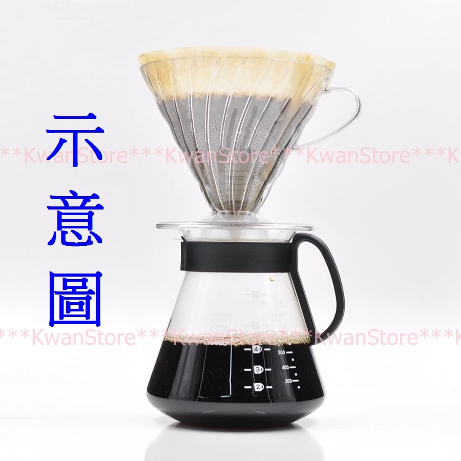 日本製 Hario  V60咖啡壺 玻璃壺 泡茶壺 咖啡壺 冷水壺 耐熱玻璃可微波使用-細節圖3