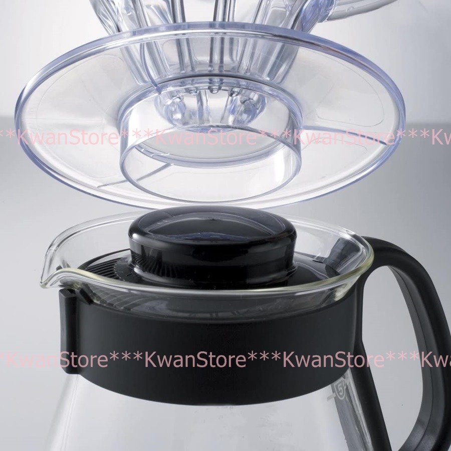 日本製 Hario  V60咖啡壺 玻璃壺 泡茶壺 咖啡壺 冷水壺 耐熱玻璃可微波使用-細節圖4