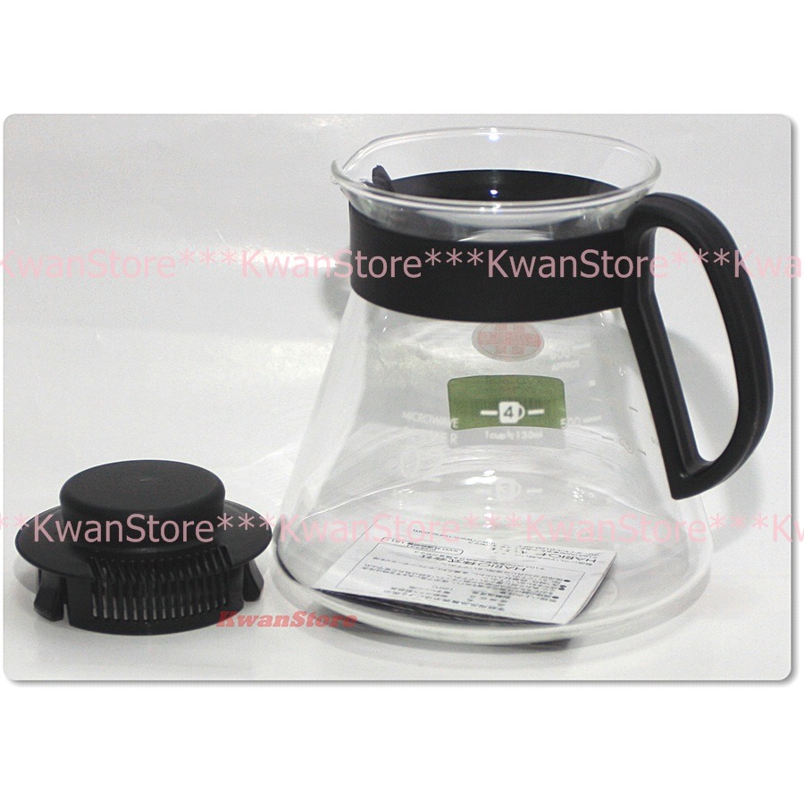 日本製 Hario  V60咖啡壺 玻璃壺 泡茶壺 咖啡壺 冷水壺 耐熱玻璃可微波使用-細節圖9