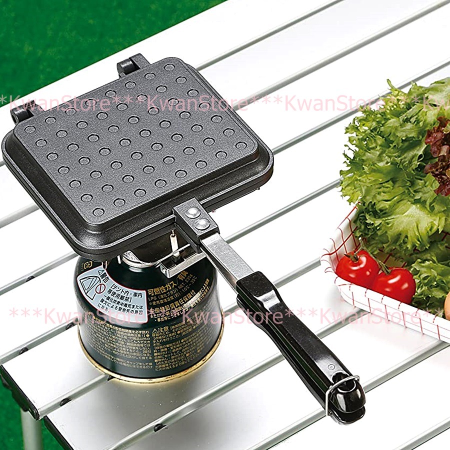 日本進口 谷口金屬 三明治烤夾 熱壓吐司機 可拆露營雙面煎盤 三明治機~IH 直火可-細節圖2