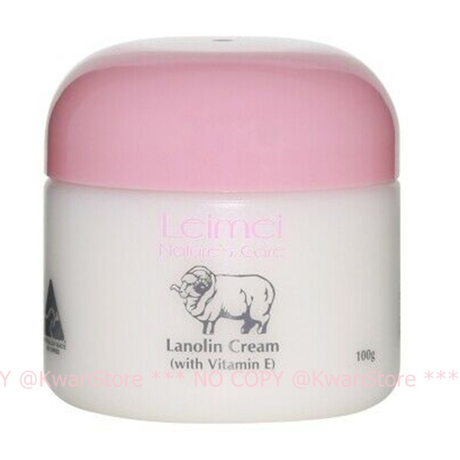 [100g]澳洲製 Nature Care 羊毛脂乳霜 Leimei Lanolin Cream (含維他命E)-細節圖4
