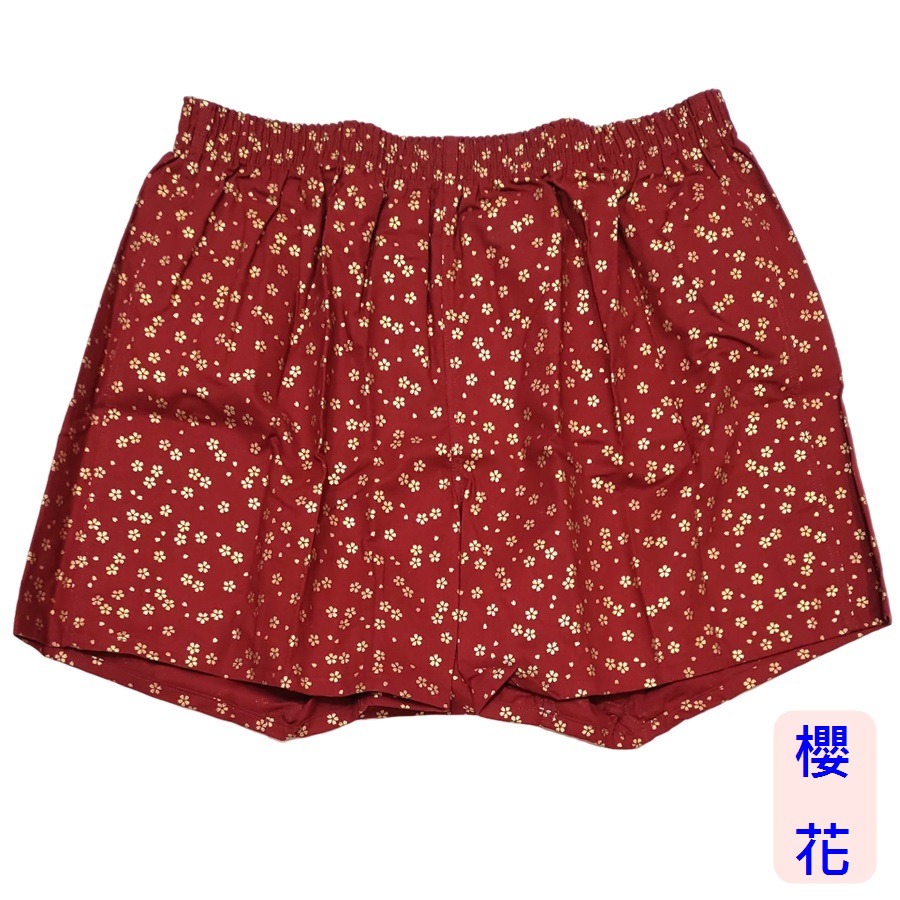 [特價][M~LL無開檔]日本製~粋~和風短褲 四角褲 內褲 四片式平口褲 居家短褲 男女兼用 ~-細節圖4