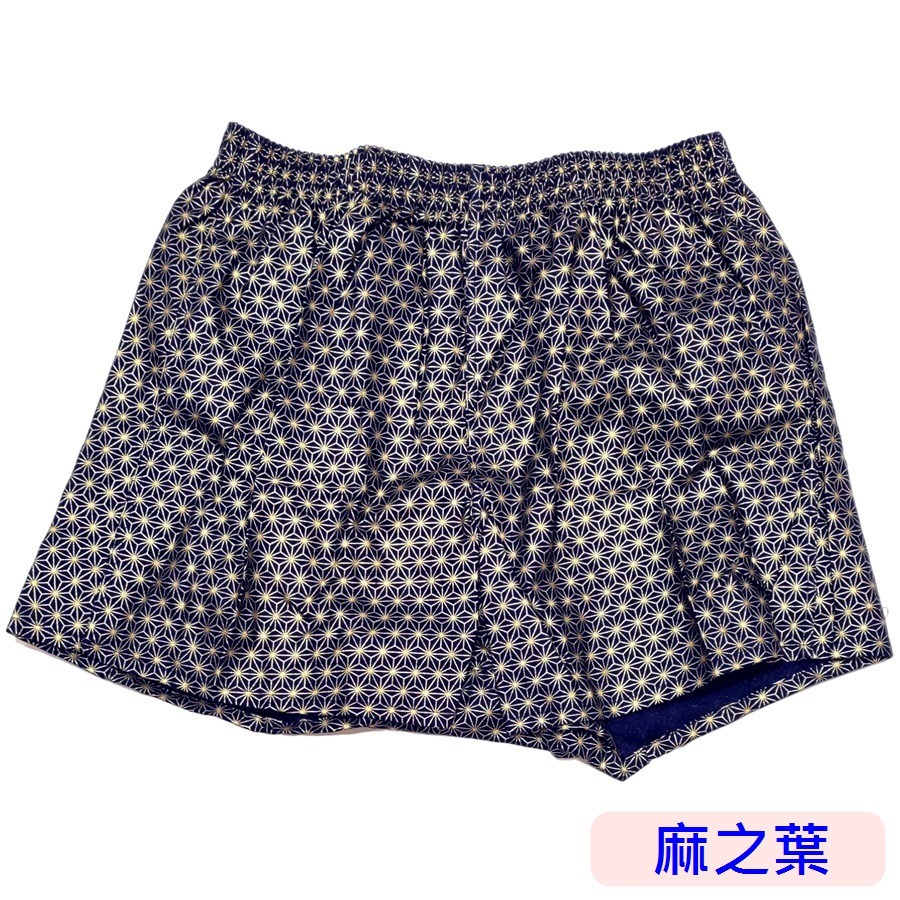 [特價][M~LL無開檔]日本製~粋~和風短褲 四角褲 內褲 四片式平口褲 居家短褲 男女兼用 ~-細節圖5