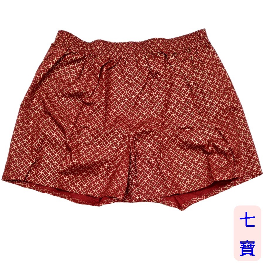 [特價][M~LL無開檔]日本製~粋~和風短褲 四角褲 內褲 四片式平口褲 居家短褲 男女兼用 ~-細節圖9