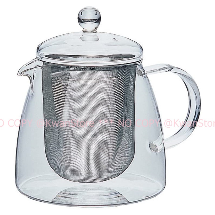 [700ml]日本製Hario(CHEN-70)耐熱玻璃壺 花茶壺 泡茶壺 冷水壺 (附不鏽鋼網)-細節圖2