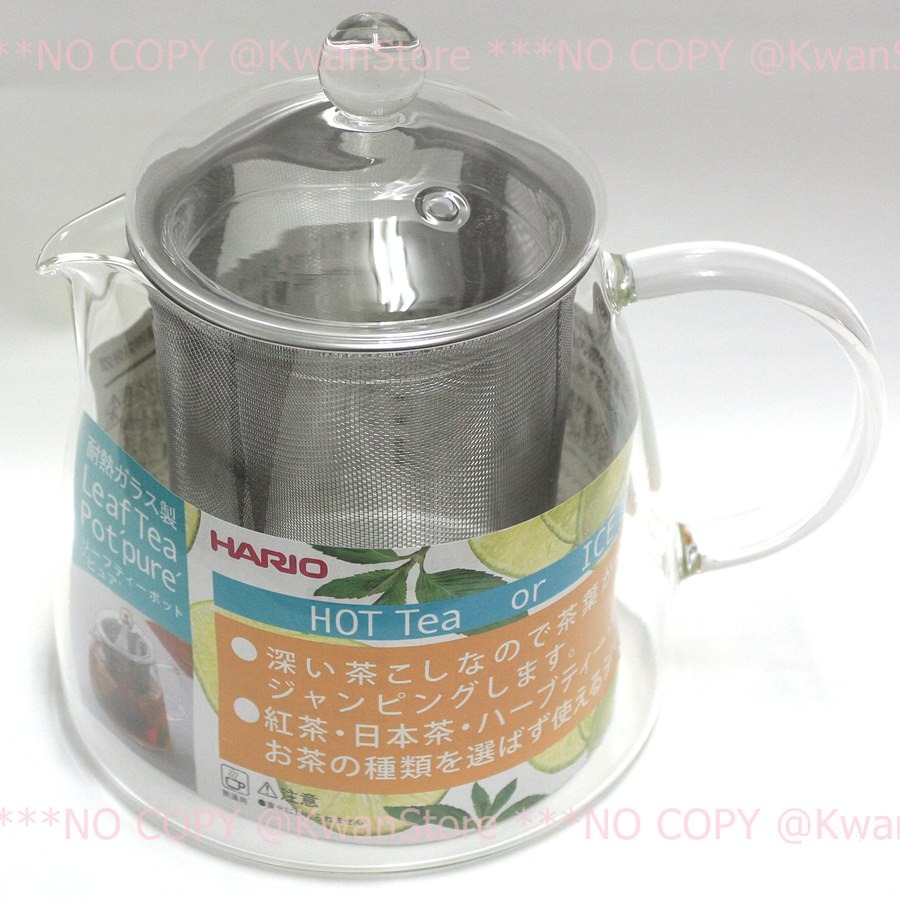 [700ml]日本製Hario(CHEN-70)耐熱玻璃壺 花茶壺 泡茶壺 冷水壺 (附不鏽鋼網)-細節圖6