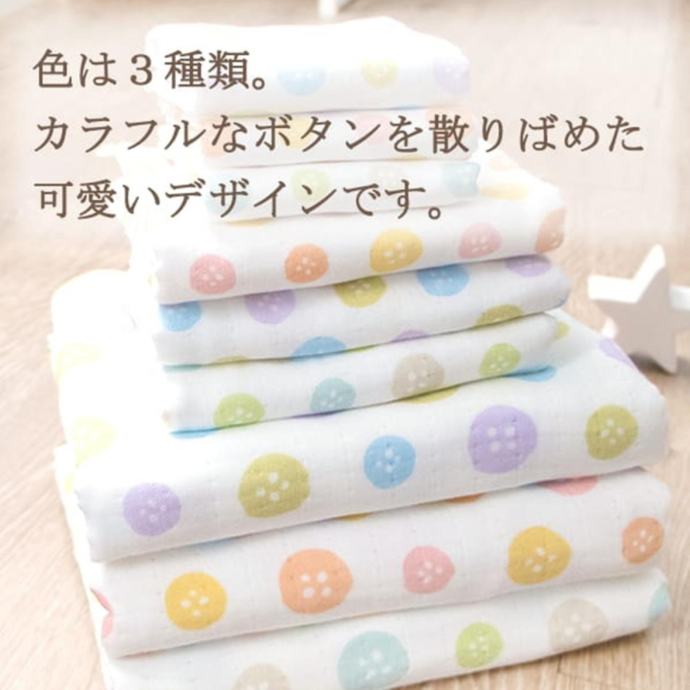 [四重紗]日本製 天使麻紗毛巾 方巾 浴巾 嬰兒毛巾 麻紗毛巾-細節圖4