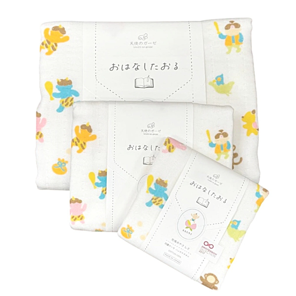 [四重紗]日本製 天使麻紗毛巾 方巾 浴巾 嬰兒毛巾 麻紗毛巾-細節圖10