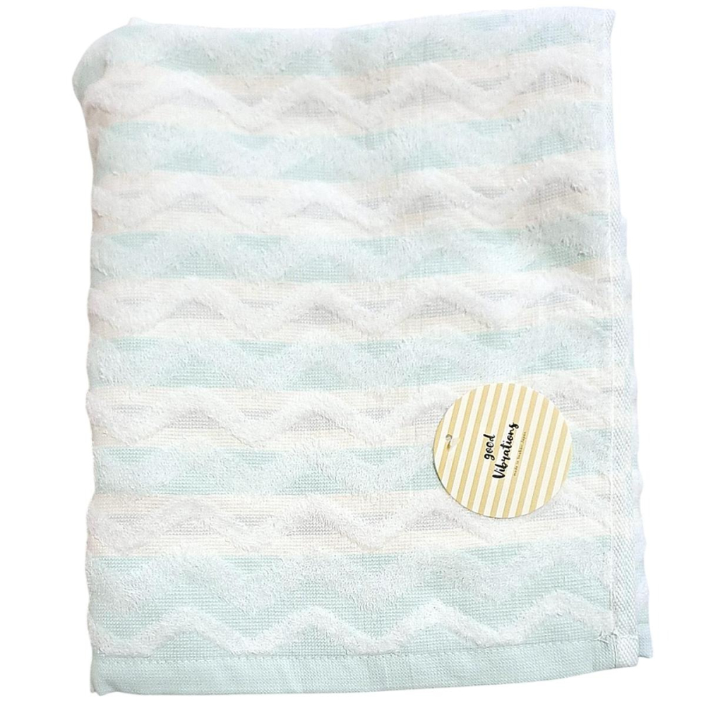 日本製 今治毛巾 方巾 浴巾 優質吸水性韌性~馬賽克 BGR/P/Y-細節圖6