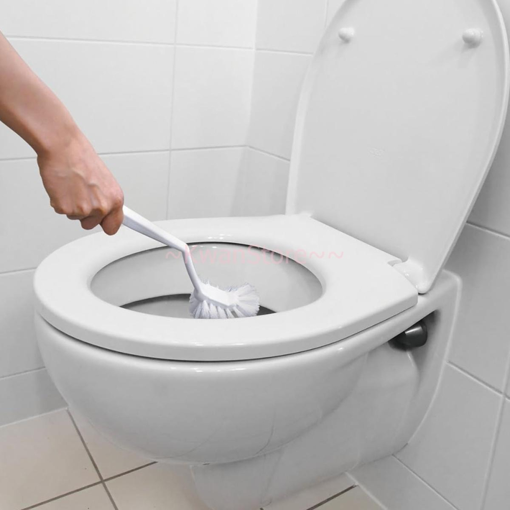 日本製 KOKUBO 小久保 浴廁垃圾桶與馬桶刷組 角落置物 馬桶刷+小型垃圾桶二合一-細節圖3